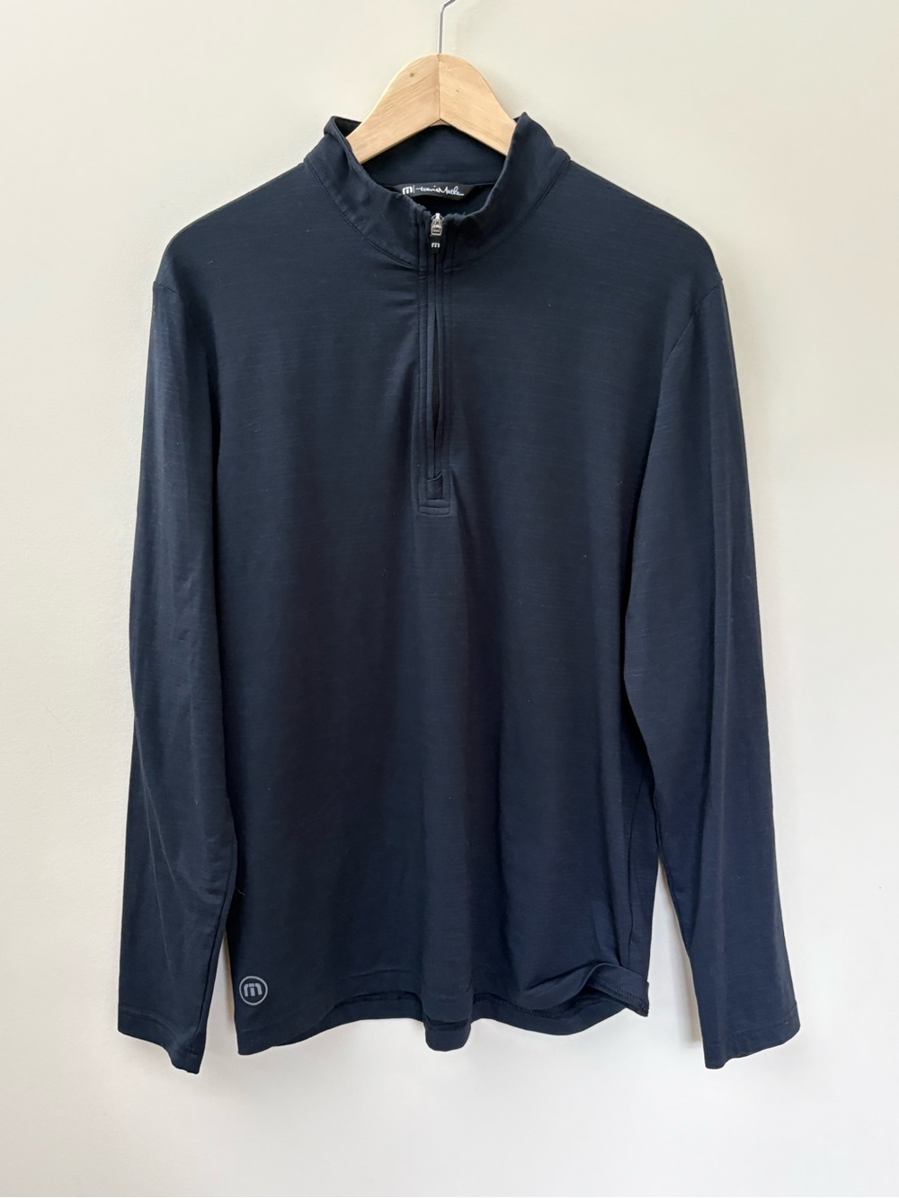 Travis Mathew Havasu 2.0 1/4 Zip Pullover Black Size M